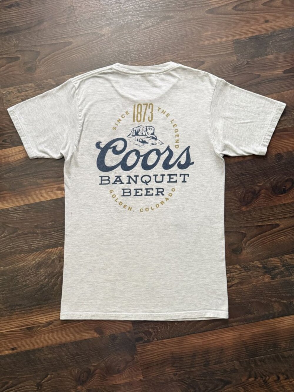 Coors Banquet Vintage-Style Logo T-Shirt